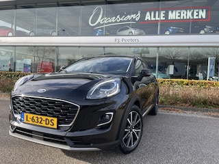 Ford Puma 1.0 EcoBoost Hybrid Titanium X Climate control - Cruise control - Park. sensoren achter - Navi - MF lederen stuurwiel + verwarmbaar - Mistlampen - LMV - Elektrische ramen V+A - V-stoelen verstel en verwarmbaar + massagefun