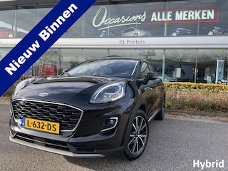 Ford Puma 1.0 EcoBoost Hybrid Titanium X Climate control - Cruise control - Park. sensoren achter - Navi - MF lederen stuurwiel + verwarmbaar - Mistlampen - LMV - Elektrische ramen V+A - V-stoelen verstel en verwarmbaar + massagefun