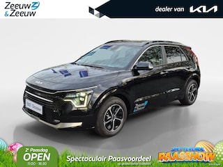 Kia Niro 1.6 GDi Hybrid DynamicPlusLine | Climate Control | Navigatie | Open Dak | Leer | Stoelverwarming | Stuurverwarming | Elektrische Kofferbak | DEMO |