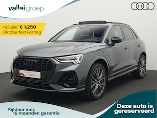 Audi Q3 45 TFSI e 245 pk S-tronic S edition | Panoramadak | SONOS sound | Achteruitrijcamera | Sportstoelen | LED Koplampen | Adaptive Cruise | 20 inch