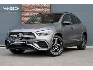 Mercedes-Benz GLA 250 e Premium+ AMG Line | Facelift | Distronic | Panoramadak | Burmester | Trekhaak | HUD | Memory | Verwarmd Stuurwiel | Surround Camera |