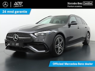 Mercedes-Benz C-klasse Estate 300 e AMG Line | Panorama - Schuifdak | Trekhaak Wegklapbaar | Distronic Cruise Control | Niveauregeling | 360* Camera | Digital Light