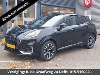 Ford Puma 1.0 EcoBoost Hybrid ST-Line Vignale Automaat | Navigatie | Leder | Glazen Dak |