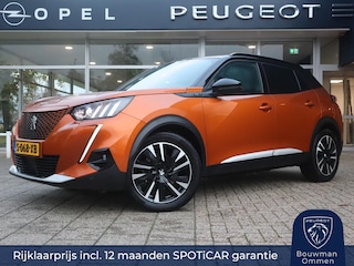 Peugeot 2008 SUV GT Pack EV 50kWh 136pk, Rijklaarprijs, Adaptieve cruise control Navigatie Stoelverwarming