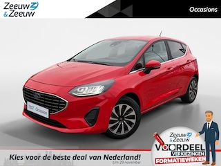 Ford Fiesta 1.0 EcoBoost Hybrid Titanium X |NL Auto |Dealer onderhouden| Camera| Privacy Glass| Navigatie| 12 maanden Bovag garantie|