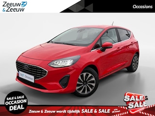 Ford Fiesta 1.0 EcoBoost Hybrid Titanium X |NL Auto |Dealer onderhouden| Camera| Privacy Glass| Navigatie| 12 maanden Bovag garantie|
