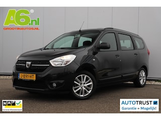 Dacia Lodgy 1.3 TCe Comfort 7p. Airco Navigatie Carplay Achteruitrijcamera Bluetooth Elektrische Ramen 7 Persoons 16 inch LMV