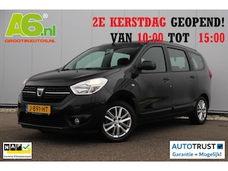 Dacia Lodgy 1.3 TCe Comfort 7p. Airco Navigatie Carplay Achteruitrijcamera Bluetooth Elektrische Ramen 7 Persoons 16 inch LMV