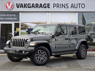 Jeep Wrangler Unlimited 4xe 380 Sahara |STING GREY|STOEL+STUURVERW.|CAMERA V+A| 3904