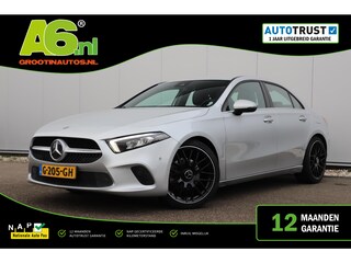 Mercedes-Benz A-klasse 200 Business Solution Automaat Half Leder Full LED Sportstoelen Widescreen Carplay Android Navigatie Achteruitrijcamera Clima Cruise 19 inch AMG Look Velgen Nieuwe Banden! Stoelverwarming