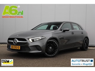 Mercedes-Benz A-klasse 180 d Business Solution Limited Automaat Half Leder Full LED Sportstoelen Widescreen Carplay Android Navigatie Achteruitrijcamera Clima Cruise 19 inch AMG Look Velgen Nieuwe Banden! Stoelverwarming