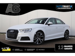 Audi A3 Limousine 30 TFSI Sport S Line Edition Automaat Half Leder Sportstoelen Nieuwe 18 inch Velgen Vredestein All-season Banden! Full LED Navigatie Bluetooth Climate Cruise Parkeersensor