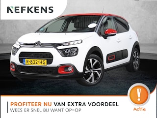 Citroën C3 1.2 110PK Shine | AUTOMAAT | AppleCarplay/AndroidAuto | Camera | Cruise Control | Privacy Glass | Navigatie | 17"LMV | Isofix | Two-Tone | Parkeersensoren |