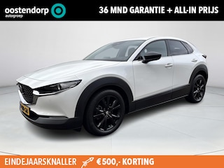 Mazda CX-30 2.0 e-SkyActiv-X M Hybrid Sportive Parkeersensoren voor- en achter | Achteruitrijcamera| Apple CarPlay & Android Auto | Bose geluidsinstallatie | Adaptieve Cruise Control