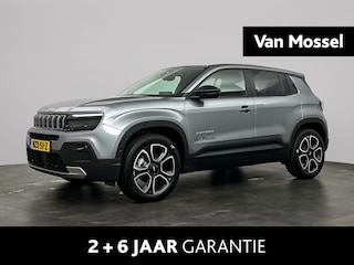 Jeep Avenger Summit 54 kWh | Camera | Navigatie | Warmtepomp | Stoelverwarming | Tot 8 jaar garantie!