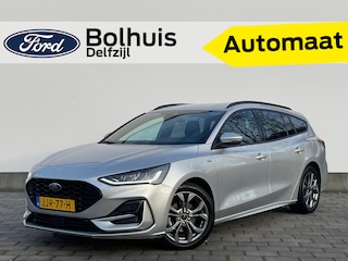 Ford Focus Wagon Ecoboost 125 pk ST-line | Winter Pack | 4 seiz. banden | Navi | Clima | Cruise | Dr. loos Apple Carplay |