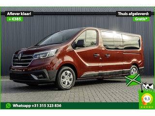 Renault Trafic Blue dCi 150PK | L2H1 | 9-Zits | EX BTW/BPM | LED | Canera | Navi | Zijschuifdeur R+L | Cruise | Airco | PDC | Euro 6