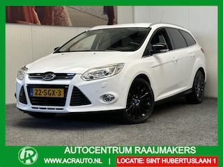 Ford Focus WAGON 1.6 ECO BOOST TITANIUM NAVIGATIE CLIMATE CONTROL 17 INCH LM XENON CRUISE CONTROL BLUETOOTH ZEER MOOI !!! BRGL
