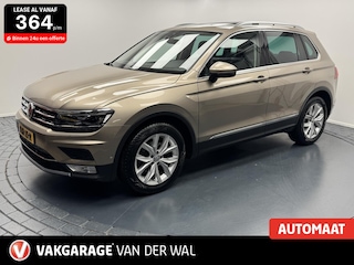 Volkswagen Tiguan 1.4 TSI DSG ACT Highline Navigatie-Adapt.Cr.contr-Clima-Carplay-360Camera-Panoramadak-Stoelverwarming-Leder-Lm18''velgen-Parkeersensoren