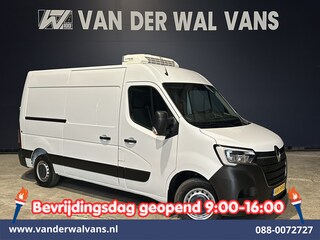 Renault Master 2.3 dCi 136pk L2H2 Koelwagen Thermoking V-300 MAX Vriezen -20°C tot verwarmen + 20°C Dag + Nacht Euro6 Airco | Navigatie, Camera, 2500kg Trekhaak, LED, Cruisecontrol, Parkeersensoren, Bijrijdersbank