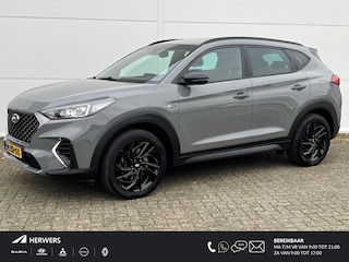 Hyundai Tucson 1.6 T-GDI N-Line / trekhaak ( 1600 kg) / Autonomous Emergency Braking / lichtmetalen velgen 19" / voorstoelen verwarmd /