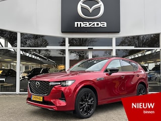 Mazda CX-60 2.5 e-SkyActiv PHEV Homura NL-Auto, 1e Eig. Dealer Ondh., Pano.Dak., Navigatie, Apple Carplay/ Android Auto, Trekhaak, Electr. A.Klep, Cruise Controle, Leer, Stoel ventilatie, Stoel verw.