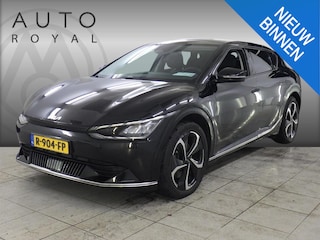 Kia EV6 Plus Advanced 77.4 kWh SOH 98% | ADAPTIEVE CRUISECONTROL | NAVIGATIE | PANORAMADAK | VERWARMDE VOORSTOELEN | FULL LED PAKKET | AIRCO / ECC | ACHTERUITRIJCAMERA | PARKEERSENSOREN ACHTER |