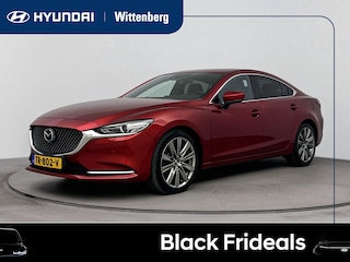 Mazda 6 2.0 SkyActiv-G 165 Signature | Leer | Schuifdak | Trekhaak | 360 Camera | Stoelventilatie | Stoel + stuurverwarming |