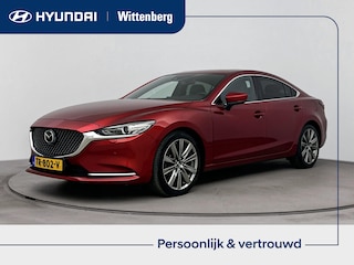 Mazda 6 2.0 SkyActiv-G 165 Signature | Leer | Schuifdak | Trekhaak | 360 Camera | Stoelventilatie | Stoel + stuurverwarming |