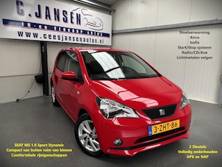 Seat Mii 1.0 Sport Dynamic Nette auto! | Airco | Isofix-bevestigingspunten voor kinderzitjes | Voorstoelen verwarmd