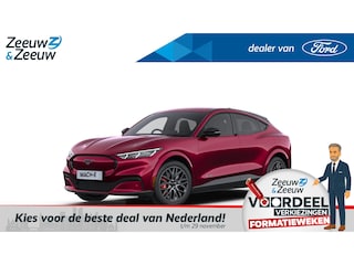 Ford Mustang Mach-E Extended Premium AWD 88 kWh | Nieuw te Bestellen | Prijs inclusief Ford Voordeel | 550km WLTP Rijbereik | Private Lease: Vanaf €751,- per maand