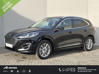 Ford Kuga 2.5 PHEV Plug-in Vignale Automaat / Dealer Onderhouden / 1.500kg Trekgewicht / HUD / Driver Assistance Pack / Technology Pack / Stuur-, Stoel en Achterbank verwarming / Adaptieve CC / Apple Carplay Android Auto / Elektrische achterklep /