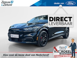 Ford Mustang Mach-E Extended Premium RWD 88 kWh | Uit Voorraad Leverbaar | Prijs Inclusief 1000 Euro Ford Voordeel | 600km WLTP Rijbereik | 19" Lichtmetalen Velgen | Elektrisch Bedienbare Achterklep met Sensor Besturing