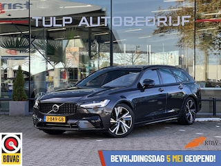 Volvo V90 2.0 B5 R-Design Leder Dak HUD H&K Trekhaak NAP