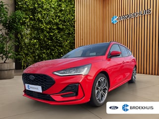 Ford Focus Wagon 1.0 EcoBoost Hybrid ST Line X | Pano | Adapt. Cruise | Trekhaak | Blis | Apple Carplay | 18''