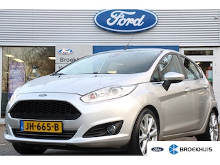 Ford Fiesta 1.0EB Titanium | NL-AUTO! | NAVI | DEALER OH! | CLIMA | TREKHAAK | PARK SENS | 15" LMV | PRACHTIGE STAAT!