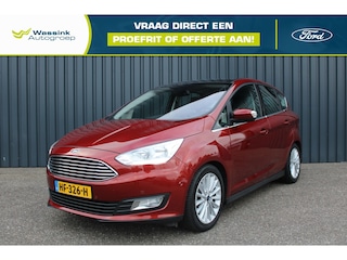 Ford C-MAX 1.0 Turbo 125pk Titanium I Climate Control I Parkeerhulp | Panoramisch Dak | Elektrische Bedienbare Achterklep | NL Auto NAP