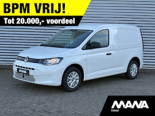 Volkswagen Caddy 2.0TDI / 102PK / Candy White / Airco / Meegespoten bumpers