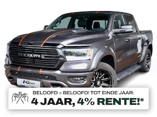 Dodge Ram 1500 5.7 V8 4x4 Crew Cab Dominator | Uitlaatklep | Pano-dak | Tonneau cover | 22" | Fenders |