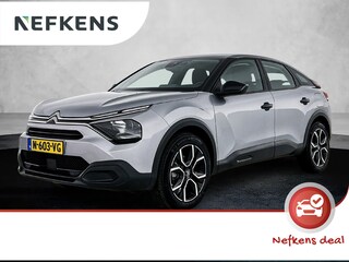 Citroën C4 Live 100pk | Navigatie via Apple Carplay / Android Auto | Airco | Cruise Control | DAB+ radio | Bluetooth | Automatisch dimlicht | Volledig digitaal instrumentenpaneel | Multifunctioneel stuurwiel | 18" lichtmetalen velgen |