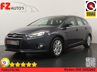 Ford Focus Wagon 1.0 EcoBoost Titanium - Navigatie - Trekhaak - Bluetooth - Climate Control