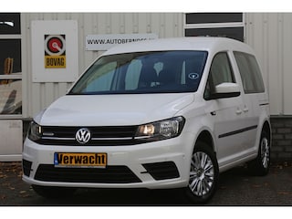 Volkswagen Caddy 1.4 TGI Trendline 5 Persoons Automaat*Perfect VW Onderh.*2x zijschuifdeur/Stoelverw./Climate-Control/Parkeersens.V+A*