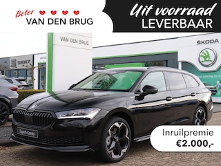 Skoda Superb combi 1.5 TSI PHEV Sportline Business | Panoramadak | Adaptief onderstel | Trekhaak | Massagefunctie | Ventileerbare voorstoelen | Stoel-/stuurwielverwarming