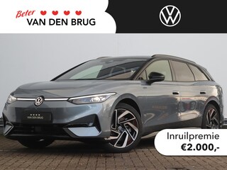 Volkswagen ID.7 Pro Limited Edition 77 kWh accu 210 kW / 286 PK Va Trekhaak | Black Style | 360 Camera | 20 Inch | Head-Up | Navigatie | Keyless