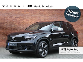 Volvo EX40 Single Motor Extended Business Ed. 82 kWh | Dit jaar leverbaar ! | 17% Bijtelling | Harman Kardon geluidsinstallatie | Stoelen voor verwarmbaar | Stuurwiel verwarmbaar | 360 graden camera | Adaptieve cruise control | Pilot assist | Extra getinte ramen achter | 19'' Lichtmetalen velgen |