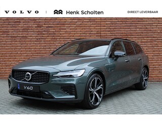 Volvo V60 T6 Plug-in hybrid AWD Plus Dark | Stoelen voor verwarmbaar | Stuurwiel verwarmbaar | Elektrisch verstelbare stoelen met memory functie | Bowers&Wilkins geluidsinstallatie | Panoramisch dak met schuif-/kantel functie | Extra getint glas achter | 360 graden camera | 18'' Lichtmetalen velgen | Adaptieve cruise control |