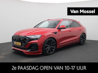 Audi Q8 55 TFSI e quattro Pro Line S | ABT UITGEVOERD | 23 Inch Velgen | Luxe Leder | Vierwiel besturing | ABT Carbon pakket | B&O Audio | Adaptieve Lucht vering*sport* |  Panorama Dak | Optiek pakket zwart *Plus* |