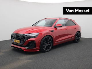 Audi Q8 55 TFSI e quattro Pro Line S | ABT UITGEVOERD | 23 Inch Velgen | Luxe Leder | Vierwiel besturing | ABT Carbon pakket | B&O Audio | Adaptieve Lucht vering*sport* |  Panorama Dak | Optiek pakket zwart *Plus* |