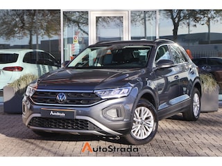 Volkswagen T-Roc 1.0 Life TSI 110pk | Virtual | Airco | Carplay | LED | Adaptive | Navigatie | Parkeersensoren