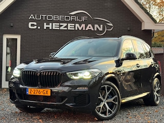 BMW X5 XDrive45e 2021 Carplay M-pakket 360 Adaptive Cruise Ambient Carbonschwarz